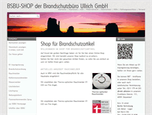 Tablet Screenshot of brandschutz-markt.de